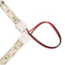 Conector empalme rápido con Cable tira Led 10mm (SMD5050) Monocolor